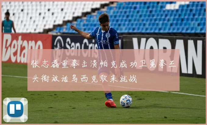 张志磊重拳击溃帕克成功卫冕拳王头衔放话乌西克敢来就战